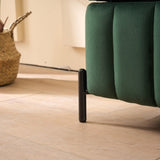 49.21"Wide Velvet Storage Soft Bench for Living Room, Entryway and Bedroom. Green W3118P272643