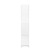 Freestanding Cabinet with Inadjustable Shelves and two Doors for Kitchen, Dining Room, White W33165045