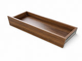 Convertible Fold-Out Desk, Multi-Functional Writing Workstation with Storage Drawers & Open W331P515580