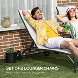 ZNTS Folding Lounge Chairs / beach chair （Prohibited by WalMart） 68401583