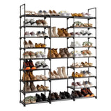 ZNTS 9 Tiers Shoe Rack Storage Organizer Shoe Shelf Organizer for Entryway Holds 50-55 Pairs Shoe, 41157133