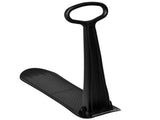 Safe Kids Snow Scooter - Raised Anti-Slip Spots, Directional Bottom, Easy Steering & Balance-Black 78128944