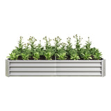 ZNTS Raised Garden Bed Outdoor, 6×3×1ft , Metal Raised Rectangle Planter Beds for Plants, Vegetables, and 57393936