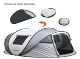 4-6 Persons White Gray Pop-Up Boat Tent T2602P172610