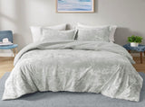 Full/Queen Crushed Velvet Sherpa Reversible Comforter Set B035129822