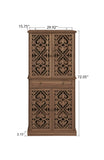 4 Door Cabinet with 1 Drawer, with 4 Adjustable Inner Shelves, Storage Cabinet W688P179032
