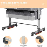 Baby Bassinet Bedside Sleeper 3 in 1 Bedside Crib, Adjustable Portable Bed for Infant/Baby/New born, 04813790