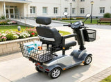 Scooter Rear Basket, Heavy Duty Metal Wire Cargo Basket with Handle for Golden 32811667