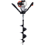 Post Hole Digger, 43cc Post Hole Digger, Gas Powered Earth Digger with 6&8" and absorber,Earth Auger W465109914