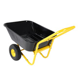 Two-wheeled barrow, garden cart, 10-inch pneumatic wheels W227P251856