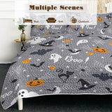 3pcs Christmas Set Comforter Set For Girls Boys Women, Soft Lightweight Bedding Set 1 Coverlet And 2 02036530