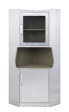 Aluminum 2-Door Cabinet with 1 Shelf B062P209181