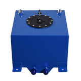 ZNTS 5 Gallon 20L Universal Aluminum Fuel Tank Oil Level Sensor Blue 93815041