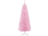 6 foot pink Christmas tree with bracket 49557255