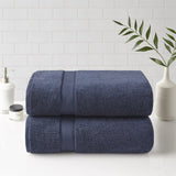 100% Cotton Bath Sheet Antimicrobial 2 Piece Set B03599350