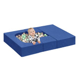 Kids Sofa Bed,Modular Couch Free Combination,Convertible Toddler Play Couch Furniture for Small W1889P337556