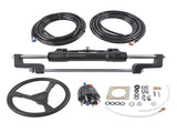HO5124 468 Complete Marine Hydraulic Steering System w/ 2 x 24ft Hoses 08765647