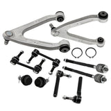 10x Front Control Arm Ball Joint Tie Rods Sway Bar Links Fit For Hummer H3 Front Steering & 74808907