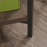 L-Shaped Desk with Rustic Style, Brown finish B356P367890