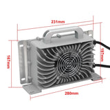 48V 20A 120Vac Solar/ATV/Marine Waterproof Lithium Battery Charger 40333883