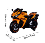 Electric motorcycle/ 12 V Kids toys motorcycle/Kids electric car/electric ride on toys for 3 4 5 6 W1760P195133