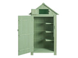 Fir wood Arrow Shed with Single Door Wooden Garden Shed Wooden Lockers 31904383