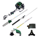 ZNTS 4 in 1 Multi-Functional Trimming Tool, 31CC 4-Cycle Garden Tool System with Gas Pole Saw, Hedge W46561886