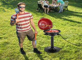 Electric BBQ Grill with Stand, Portable Double Layer Indoor/Outdoor Electric Grill for Indoor & 97031454