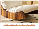 Comfortable Glider Rocking Chair, High-Quality Upholstery Glider Chair, Solid Wood Frame, Perfect W2105P145995