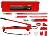 20 Ton Porta Power Kit, Portable Hydraulic Jack with1.43 m Oil Hose, Car Frame Repair Tool with W1239P170234