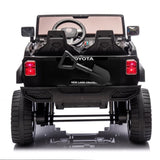 ZNTS 24V Two-seater Kids Ride On Car W/Parents Remote Control, Licensed Toyota LC250,4WD,220w Motors,With W1396P178752