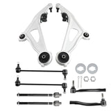 Front Lower Control Arms Sway Bars Tie Rods Fit for Nissan Pathfinder 2013-2020 All Models 29040635, 15113843