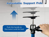 360&deg Rotating Adjustable Support Rod with 45&deg Tilt Stand for Cabinet Jacks Cargo Bars Drywalls 13558038