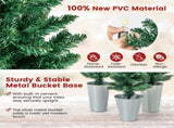 3 PCS Potted Artificial Christmas Tree Christmas Decoration 15413363