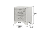 Soul Modern Style Nightstand Made with wood in White G150108662