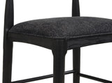 BAR STOOL IN BLACK FABRIC N771P339893H