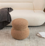 WKJ1Y Light camel snowman stool, seat body width 14.56in round belly, playful and lovely, suitable W2085P166459