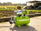 1.6HP Shallow Well Pump With Pressure Tank, 115v Stainless Steel Garden Irrigation Pump, Pressure W3131P569120