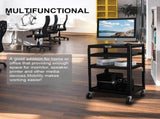Cart Rolling Storage Stand with Keyboard Shelf 68450803