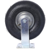 4PCS 10IN CASTER pneumatic tire, Caster Wheel, Swivel Plate, Steel Hub with W465130466