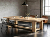 79 Inch Rectangular Dining Table for 6 to 8 People, Kitchen Dining Table 79540692