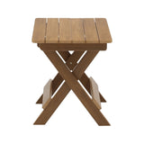 HIPS Material Outdoor Bistro Set Foldable Small Table and Chair Set with 2 Chairs and Rectangular W1209107732
