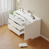 Wooden side cabinet with hidden drawers W1320P242621
