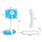 Poolside basketball stand 90545160