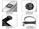 W002K Home Use Hands and Feet Trainer Mini Exercise Bike Silver 38843963