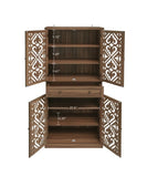 4 Door Cabinet with 1 Drawer, with 4 Adjustable Inner Shelves, Storage Cabinet W688P179032