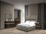 Modern Style 2-Drawer Night stand Made with Wood in Brown B009P155282