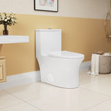 1.1/1.6 GPF Elongated Comfort Height Floor Mounted One-Piece Toilet, CUPC Certified, WaterSense B2724P246933