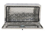 24" Aluminum Under Body Toolbox 5 Bar Tread Silver 25580335