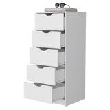 Dillon 4 Drawers Dresser, Chest of Drawers with 2 Cabinets B128P148698